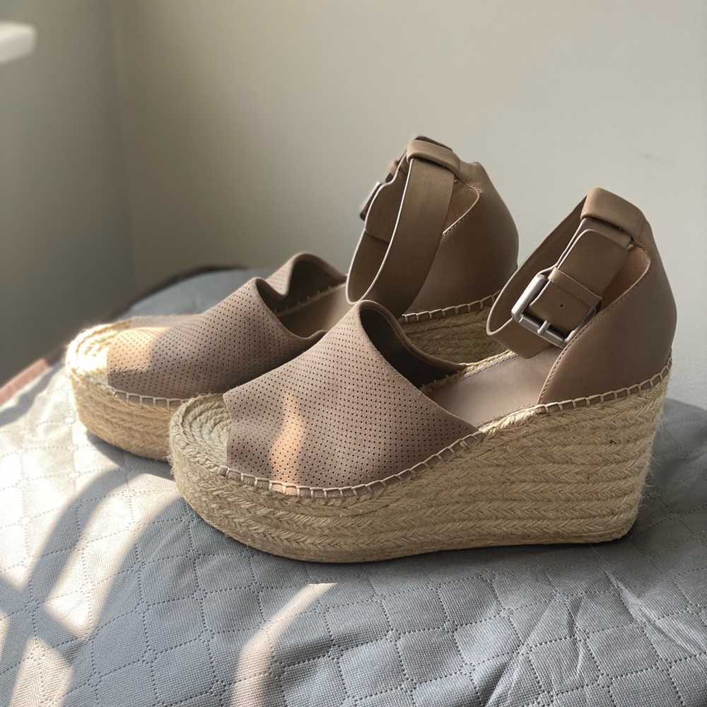 Women's Mark Fisher Alita Platform Wedge Espadrilles